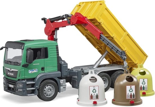 Bruder Truck with glass containers